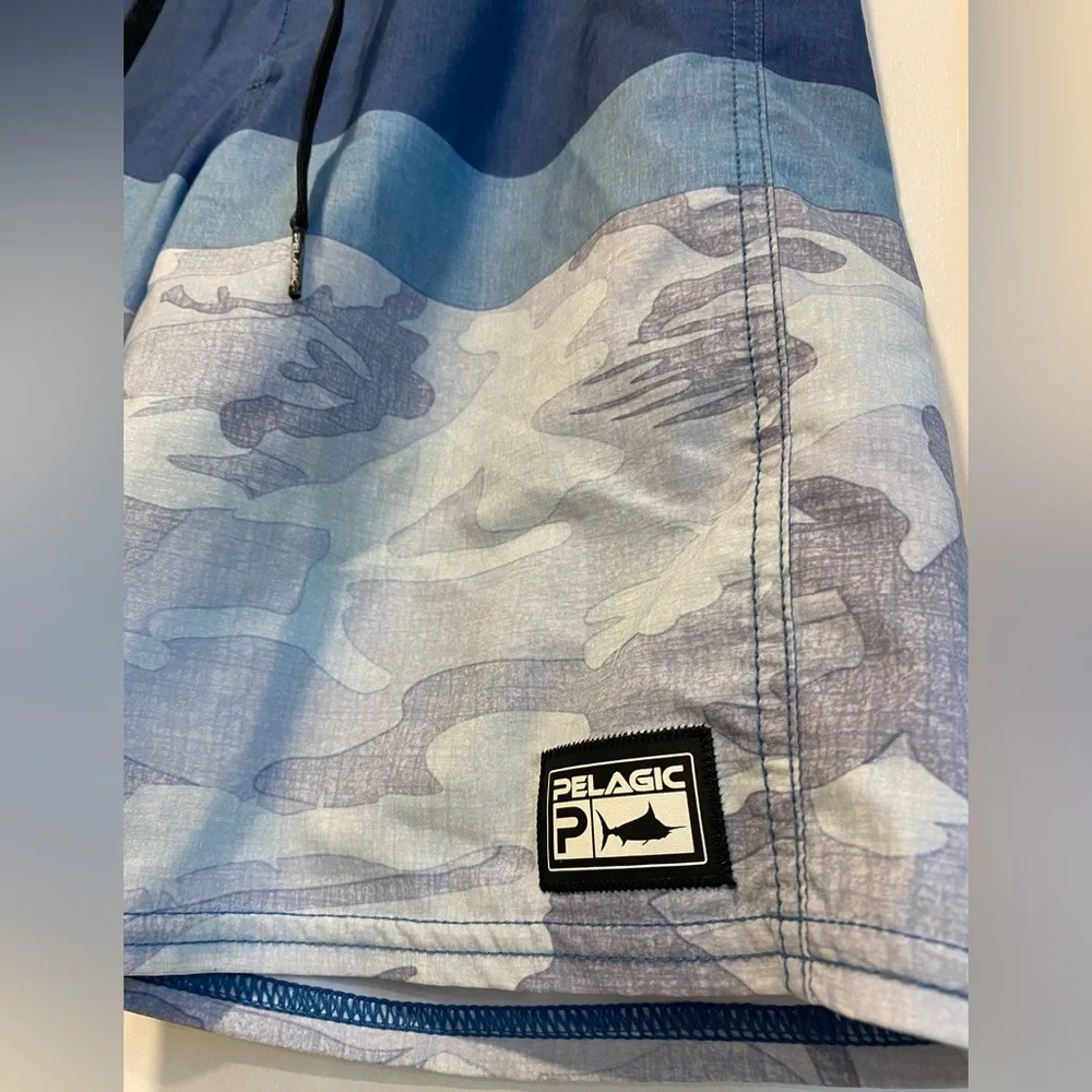 Pelagic Blue Water Youth Boardshorts - Picture 4 of 11